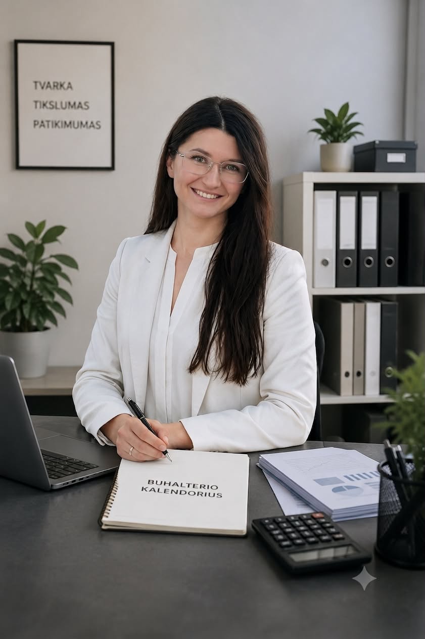 Lauryna Pikturnė – licencijuota buhalterė